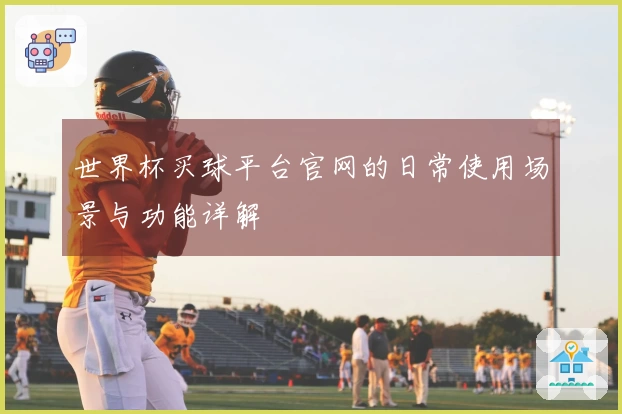 世界杯买球平台官网的日常使用场景与功能详解