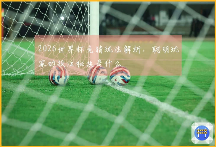 2026世界杯竞猜玩法解析，聪明玩家的投注秘诀是什么